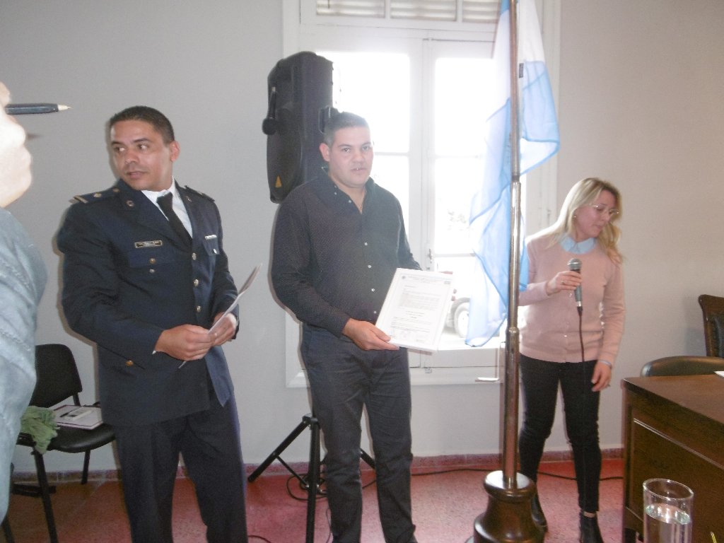 Saturnino María Laspiur recibió al periodismo de la región