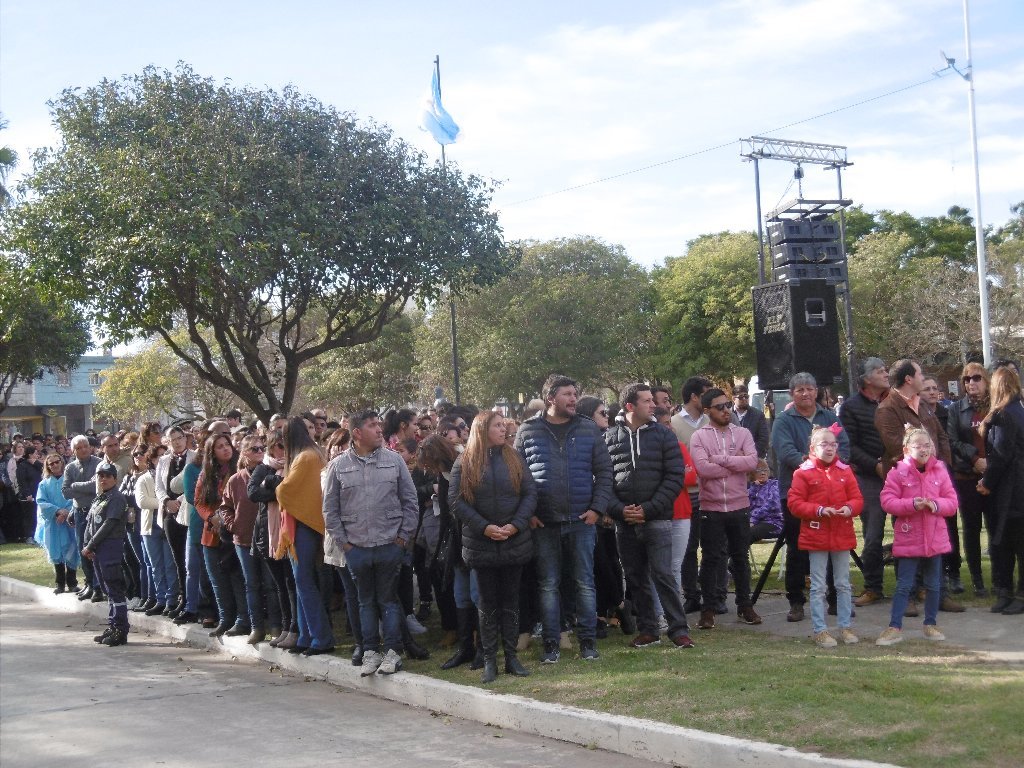 Gran desfile del Día de la Bandera en el Centro Cívico