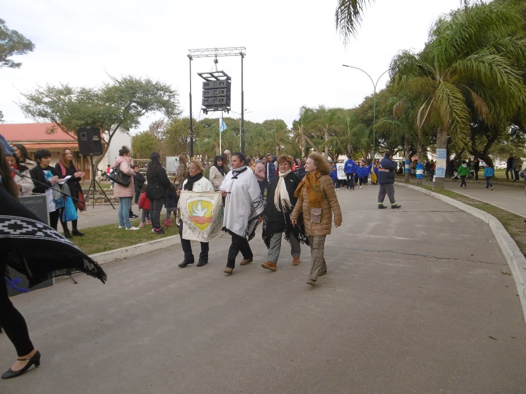 Gran desfile del Día de la Bandera en el Centro Cívico
