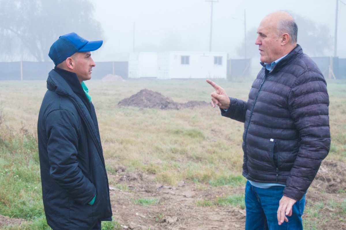 Comenzó la construcción de la Escuela ProA Las Varillas