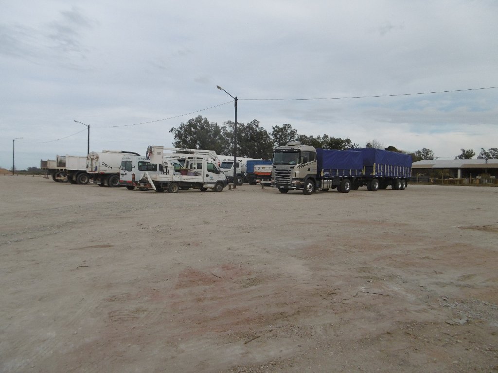 Inauguraron la Playa de Camiones. Comenzará a funcionar en octubre