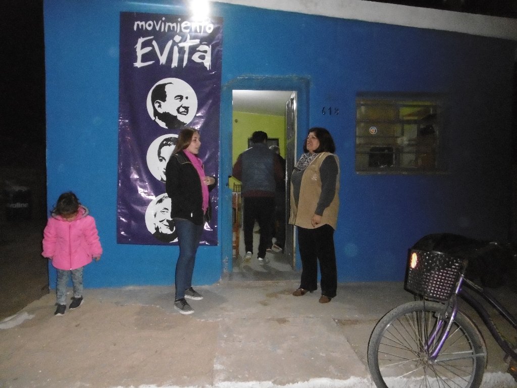 El Movimiento Evita de Las Varillas inauguró una Unidad Básica en Barrio Central Argentino