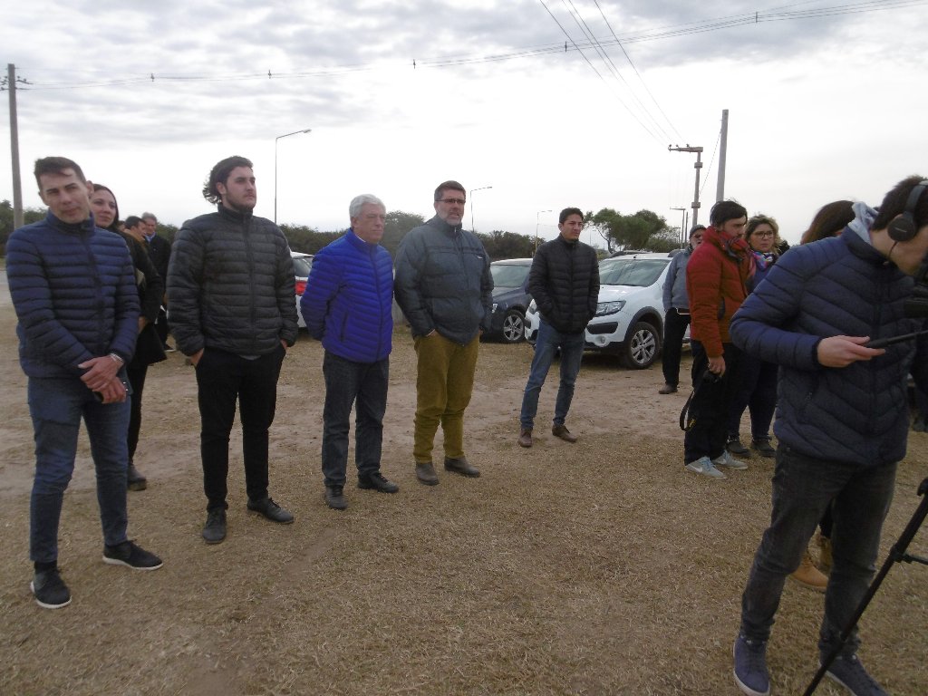 Inauguraron la Playa de Camiones. Comenzará a funcionar en octubre