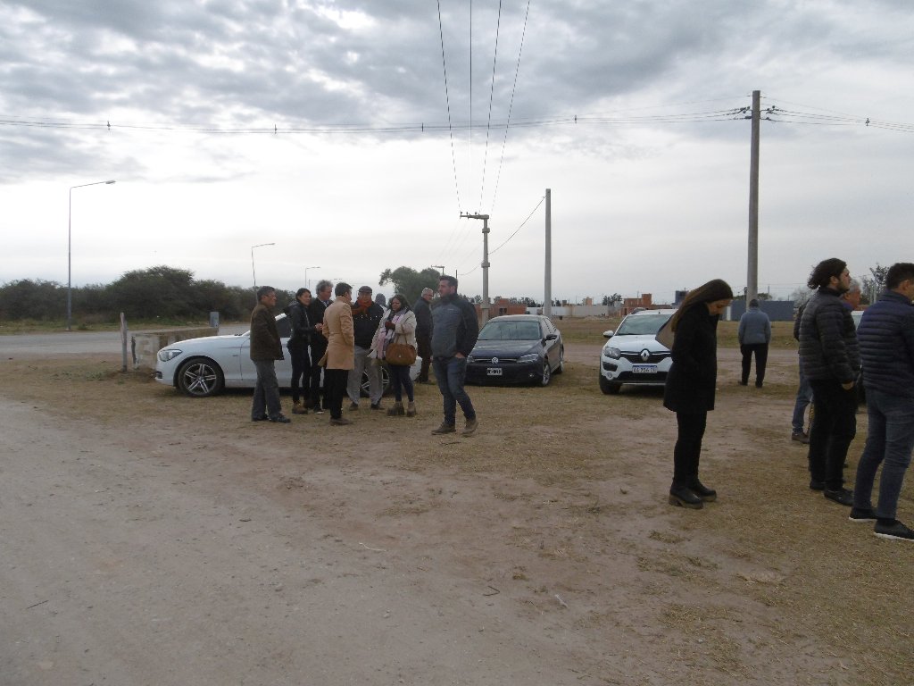 Inauguraron la Playa de Camiones. Comenzará a funcionar en octubre