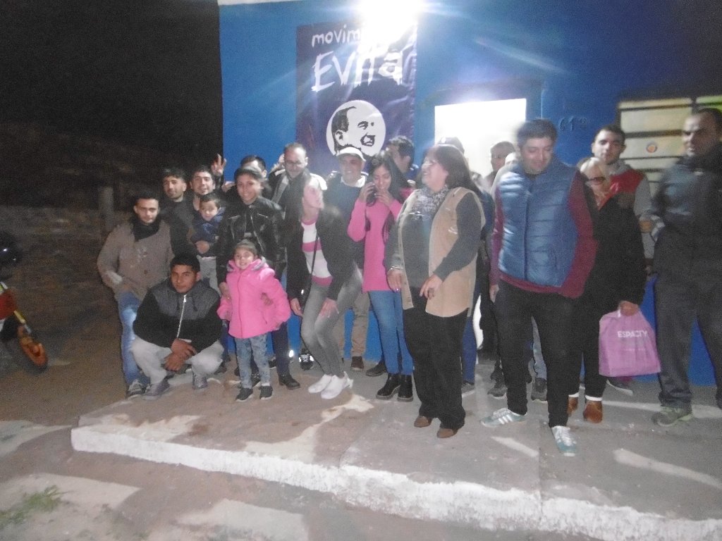 El Movimiento Evita de Las Varillas inauguró una Unidad Básica en Barrio Central Argentino