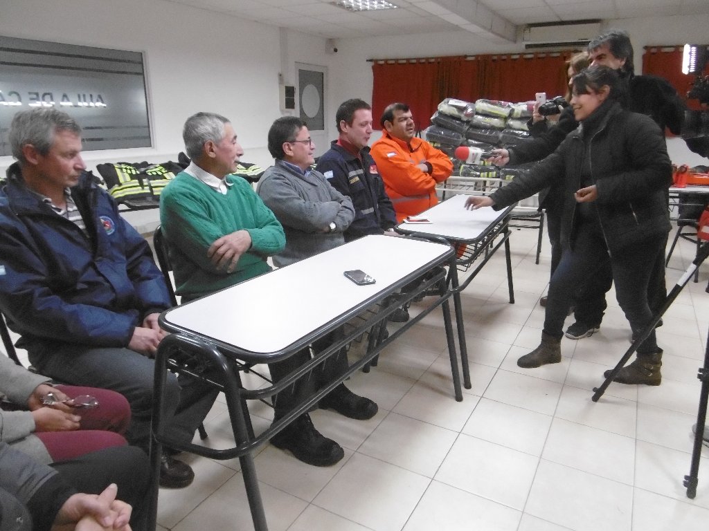 Bomberos anunciaron la compra de equipos y un  convenio con  el Club de Leones