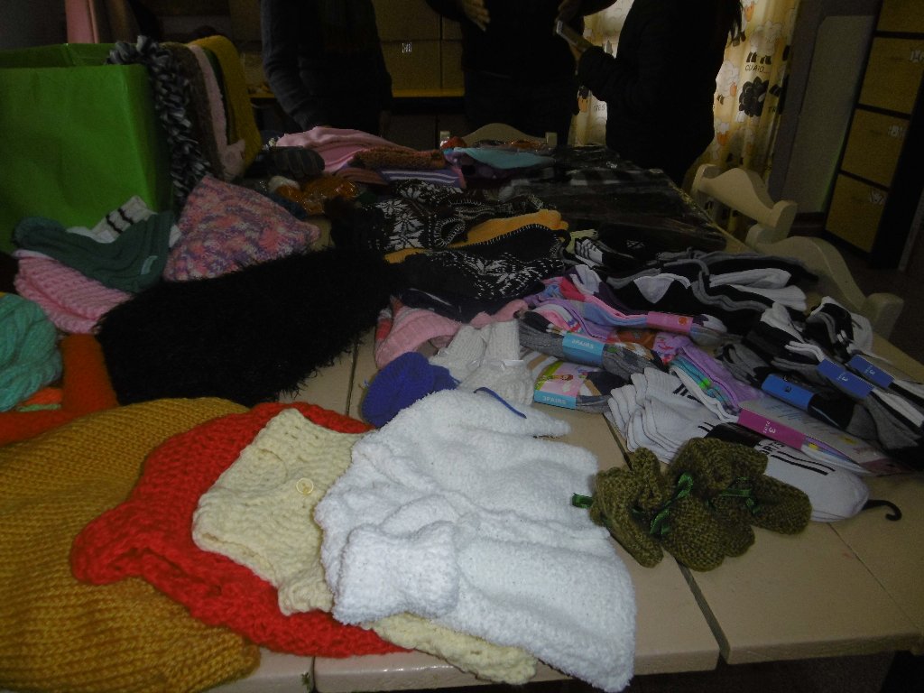 Entregaron ropa de la Campaña Abrigo tu Corazón