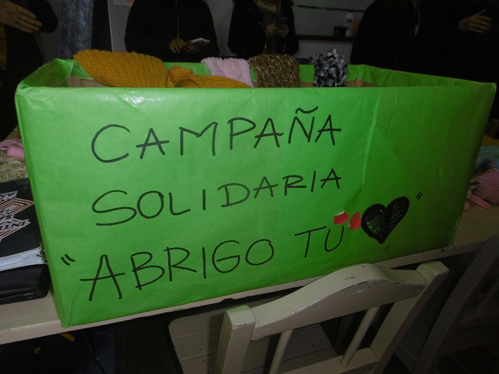 Entregaron ropa de la Campaña Abrigo tu Corazón
