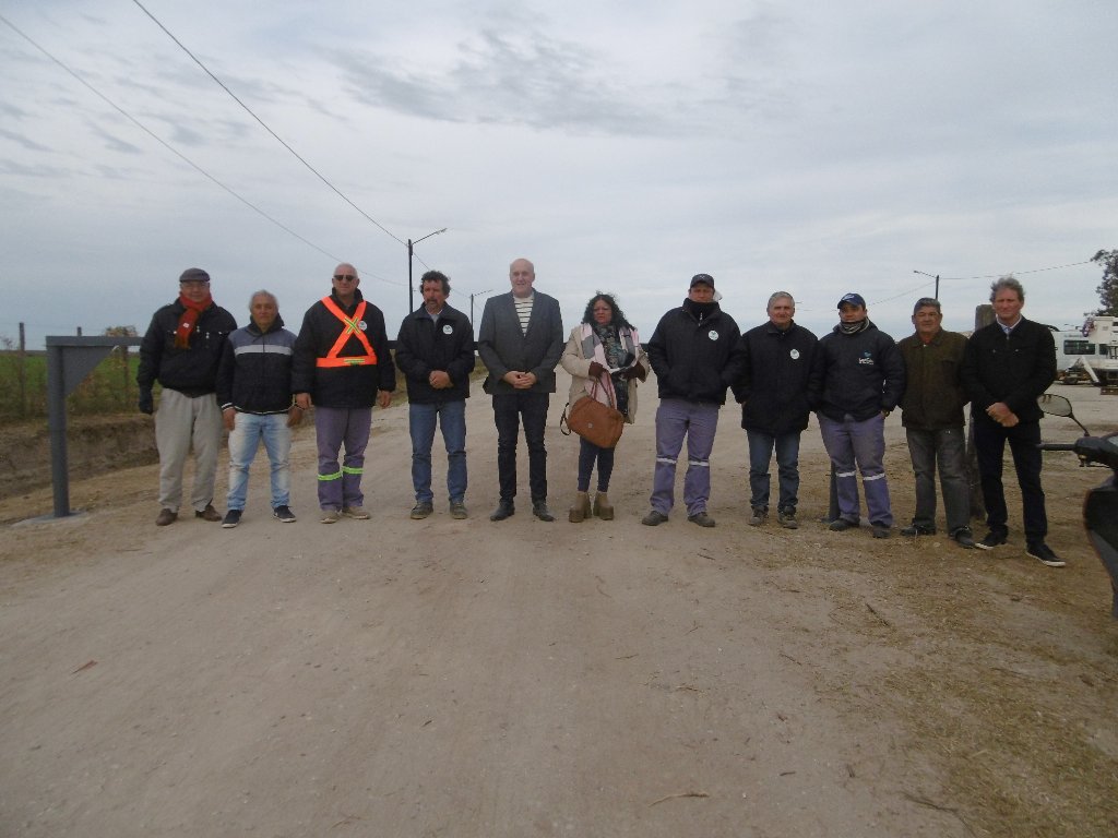 Inauguraron la Playa de Camiones. Comenzará a funcionar en octubre