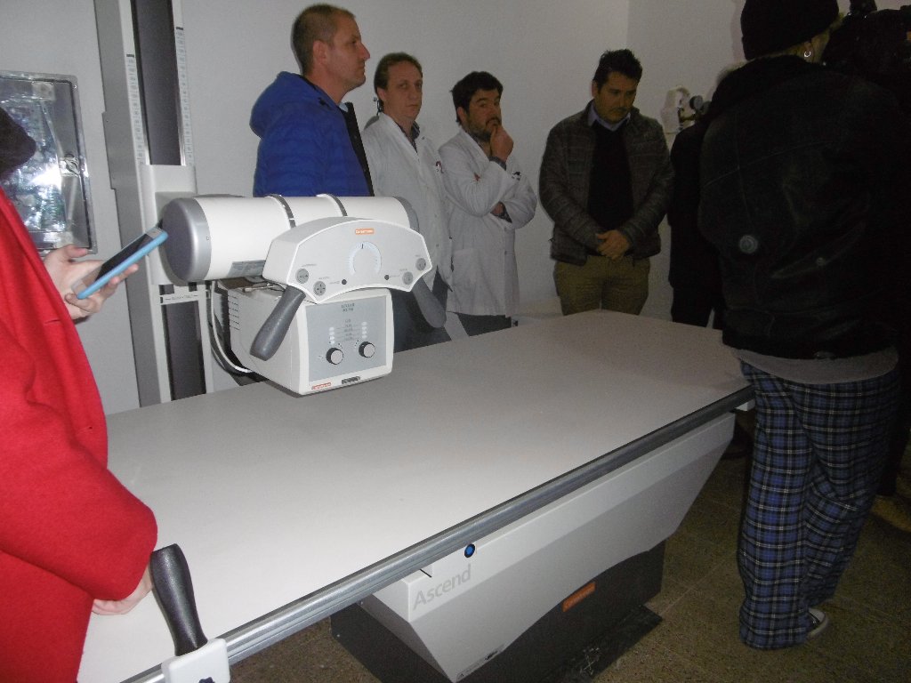 Nuevo aparato de Rayos X para el hospital Diego Montoya