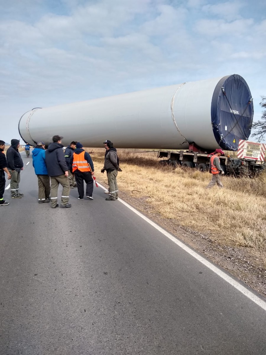 Curioso accidente en la Ruta Provincial Nº 3