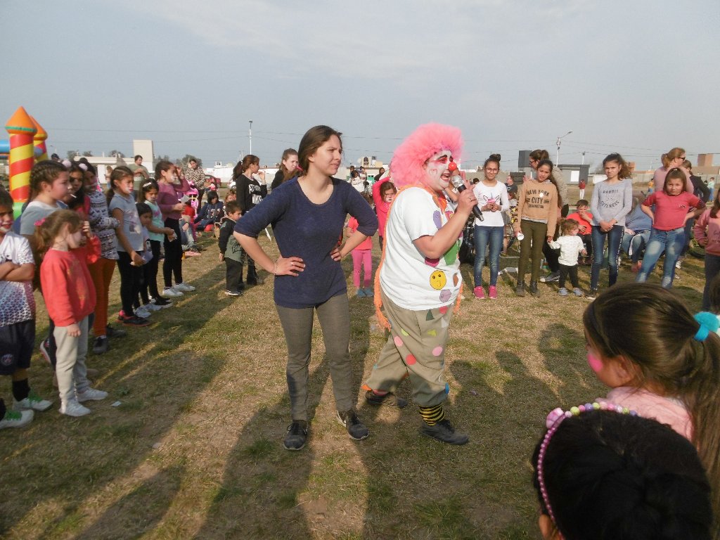 Festejo del Día del Niño en Barrio Alfonsín
