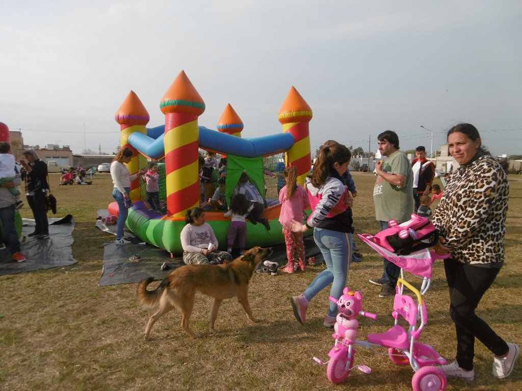 Festejo del Día del Niño en Barrio Alfonsín