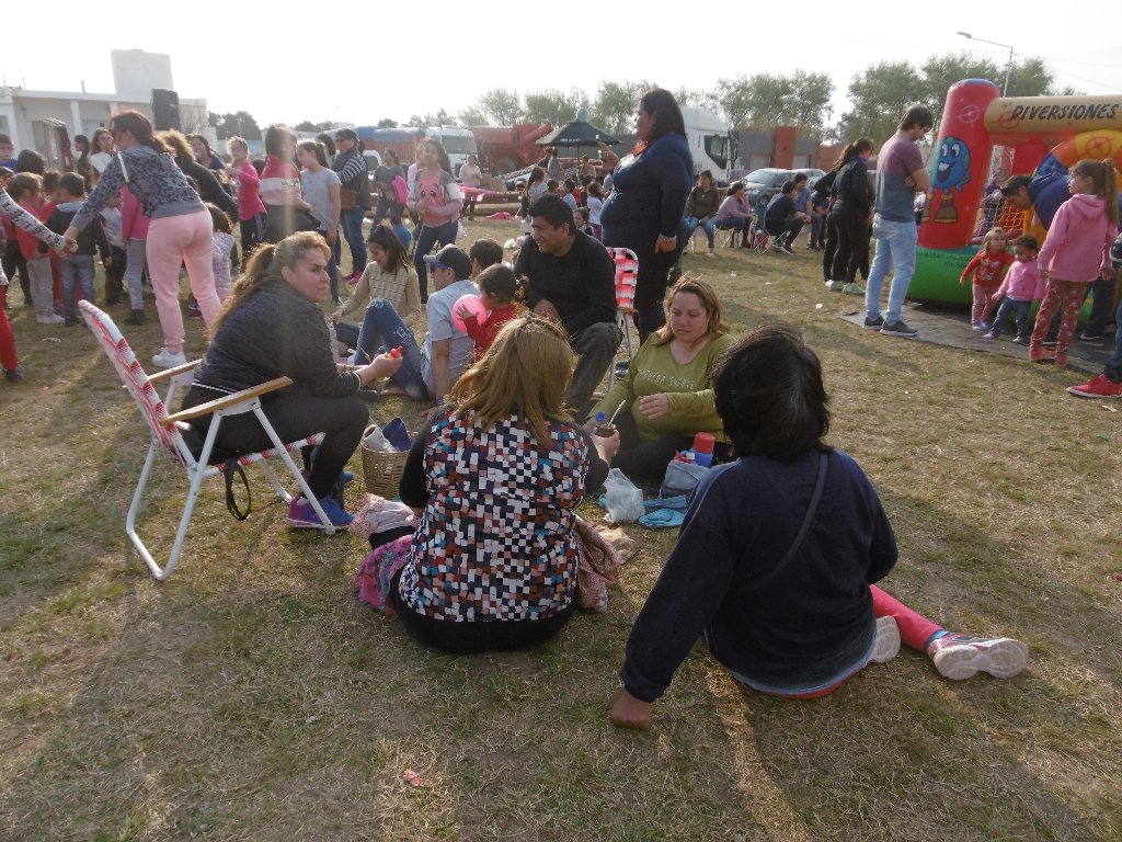 Festejo del Día del Niño en Barrio Alfonsín