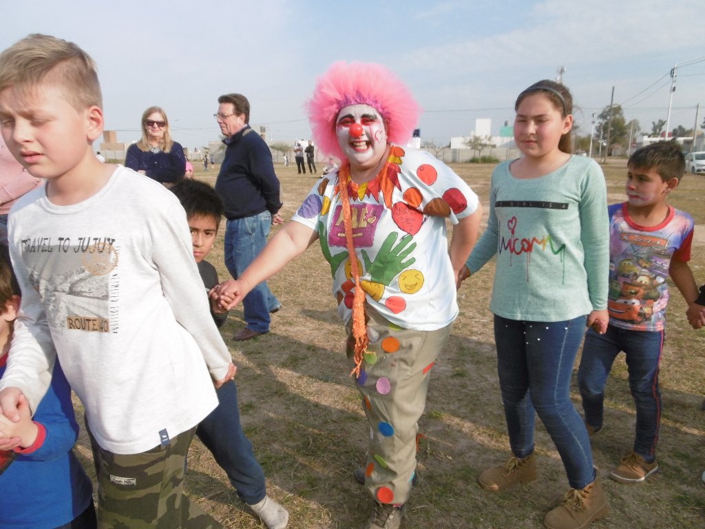 Festejo del Día del Niño en Barrio Alfonsín