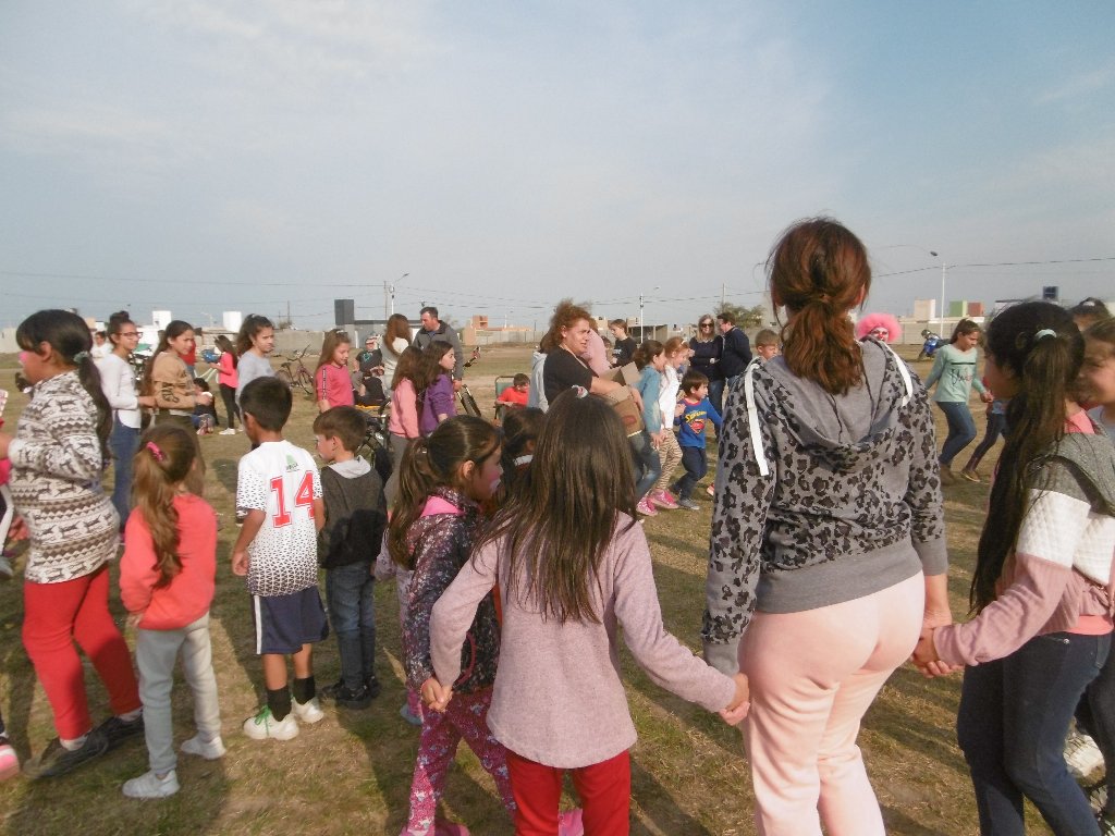 Festejo del Día del Niño en Barrio Alfonsín