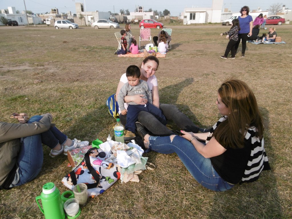 Festejo del Día del Niño en Barrio Alfonsín