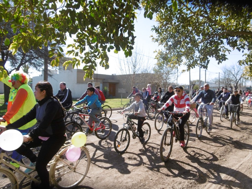 Multitudinaria Bicicleteada Parroquial