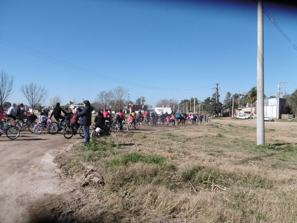 Multitudinaria Bicicleteada Parroquial