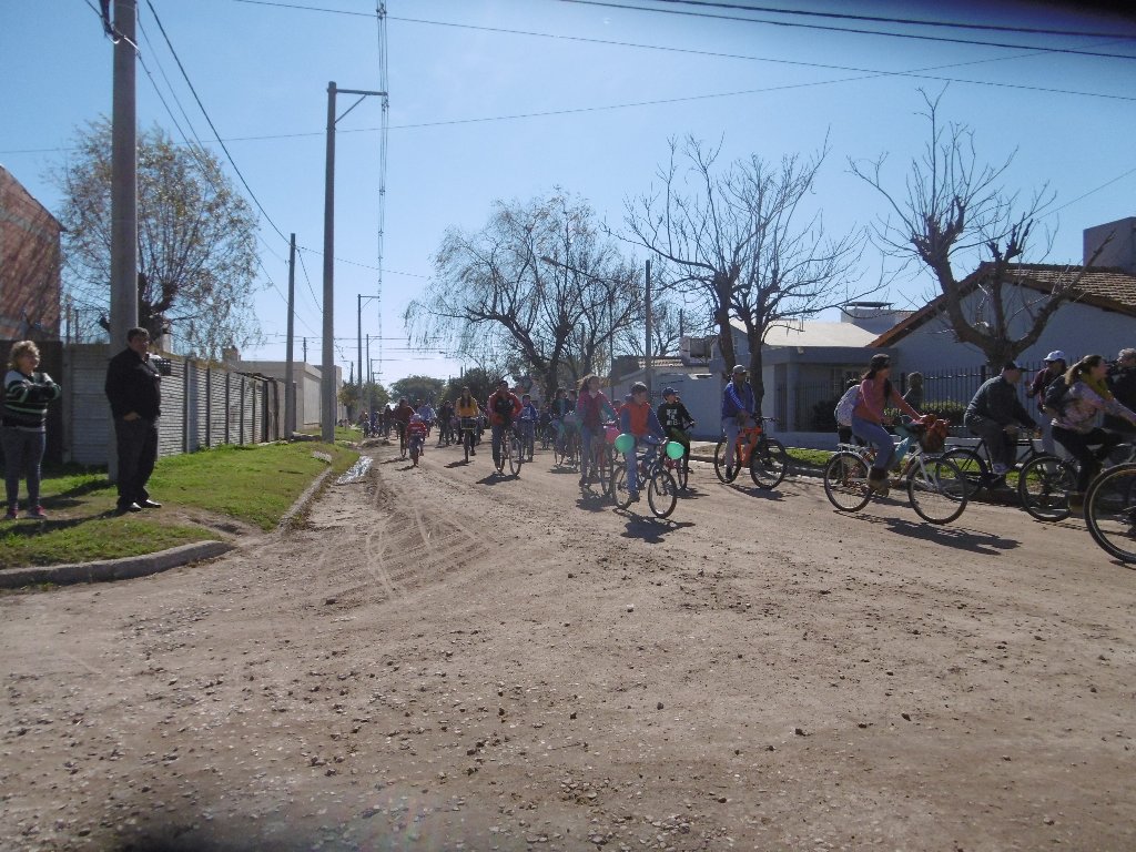 Multitudinaria Bicicleteada Parroquial