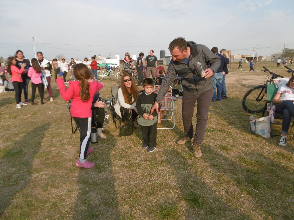 Festejo del Día del Niño en Barrio Alfonsín