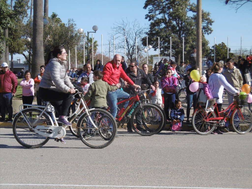 Multitudinaria Bicicleteada Parroquial