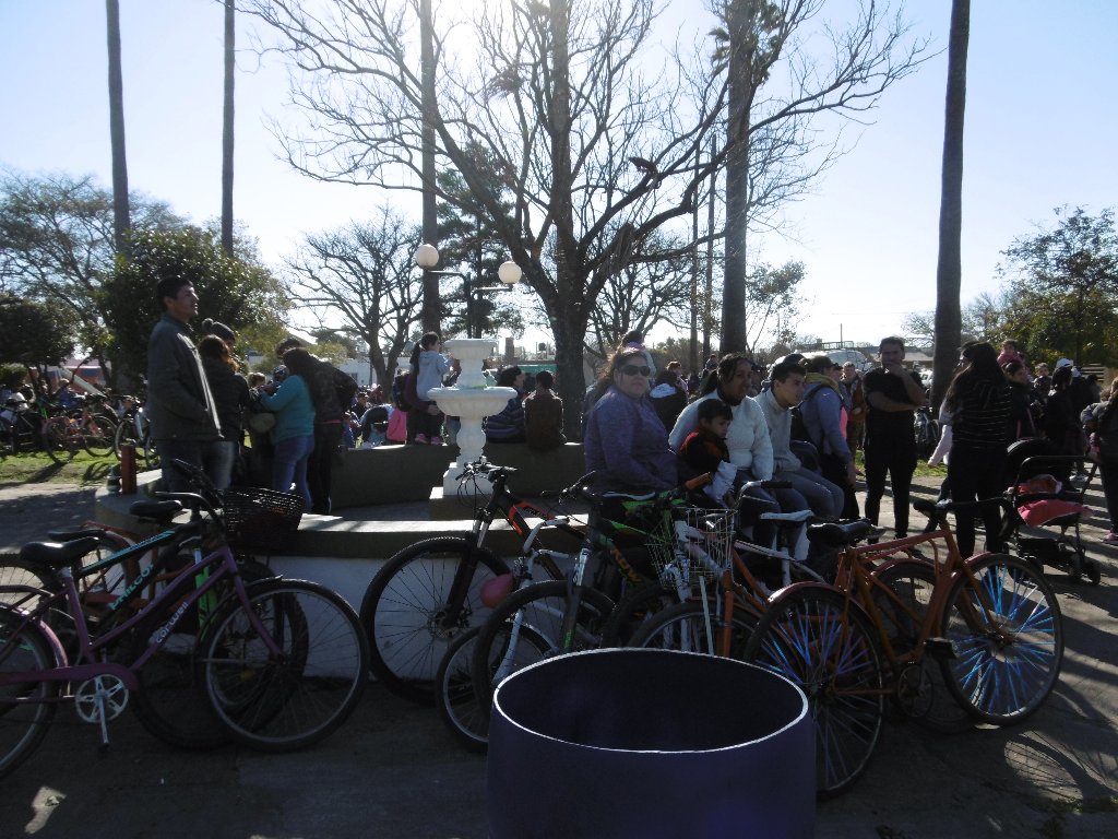 Multitudinaria Bicicleteada Parroquial