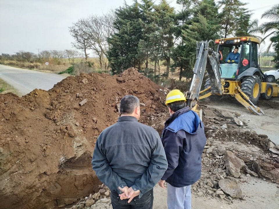 Avanza a buen ritmo la obra de conexión con la nueva estación de EPEC.