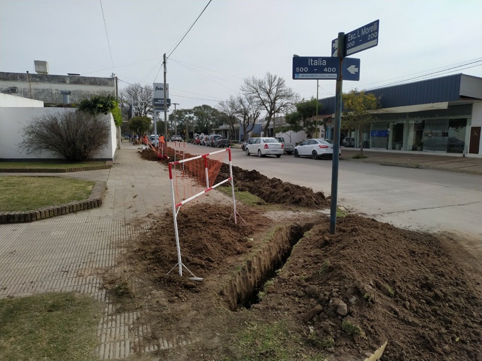 Avanza a buen ritmo la obra de conexión con la nueva estación de EPEC.