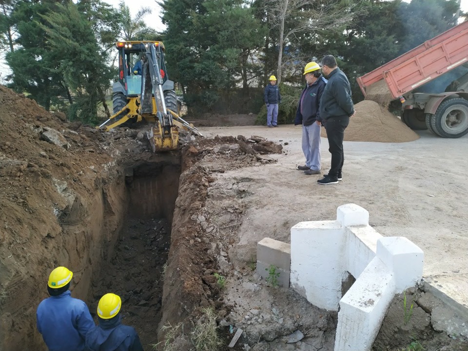 Avanza a buen ritmo la obra de conexión con la nueva estación de EPEC.