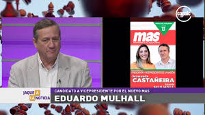 El miércoles visita la ciudad Eduardo Mulhall, precandidato a vicepresidente del MAS
