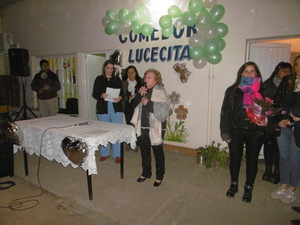 Celebró 20 años de vida y solidaridad el Comedor Lucecita