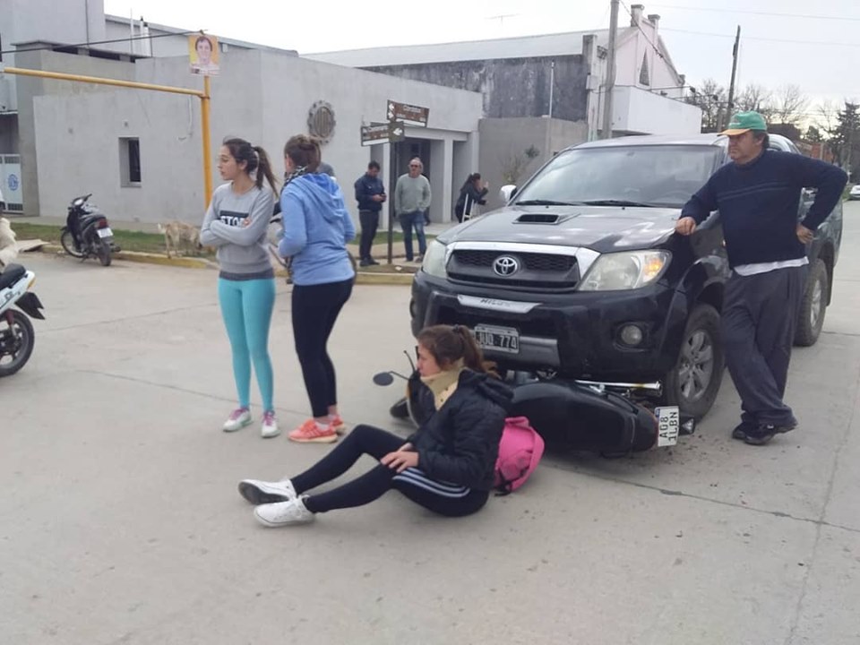Dos accidentes de tránsito y el secuestro de una moto, en el parte policial