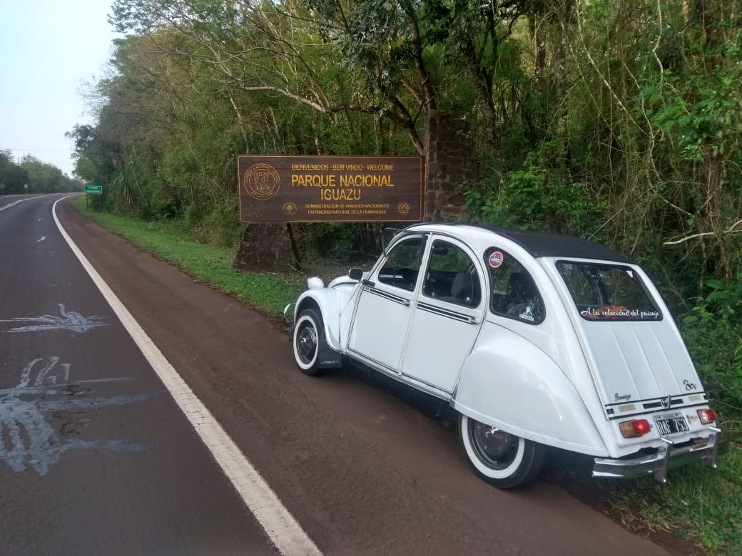 2.500 kilómetros en  un viejo Citroen