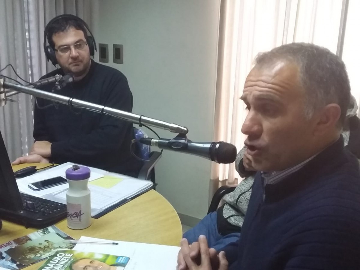 Mauro Daniele pidió que  la gente el domingo “vote a conciencia y no en función de los aprietes”