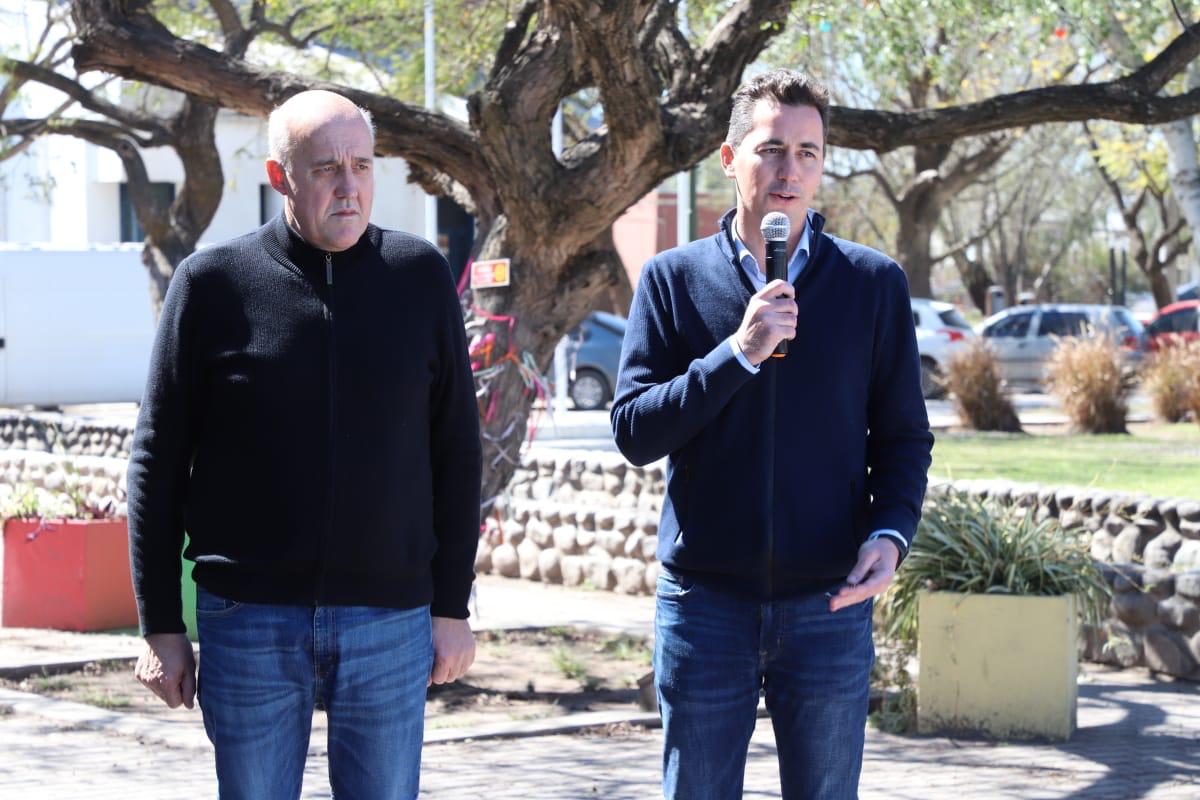 Calvo entregó una nueva unidad para Seguridad Ciudadana