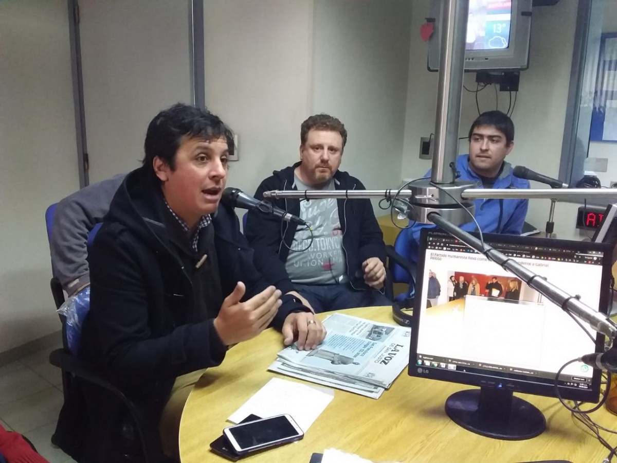 Gabriel Peloso opinó que “antes que encarar una obra pública hay que darle de comer a la gente”