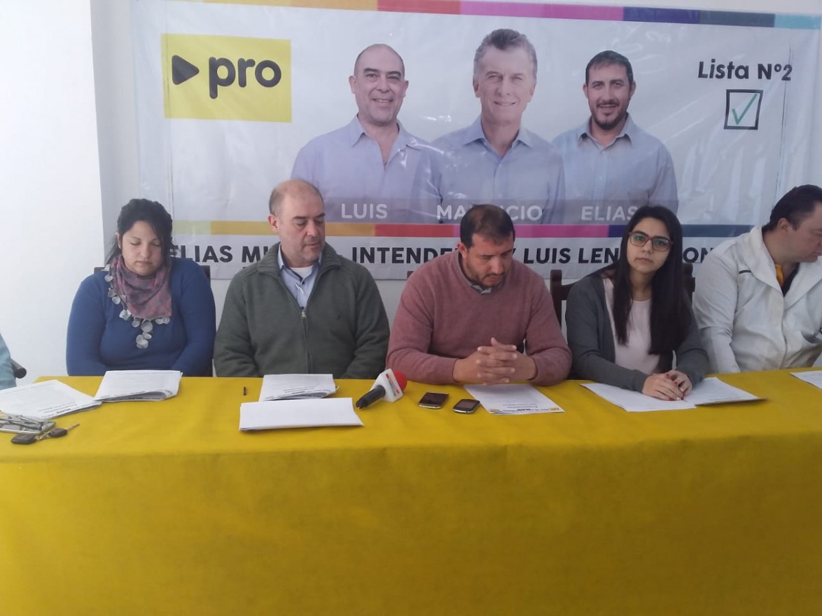El PRO puso a consideración de los vecinos  su plataforma electoral