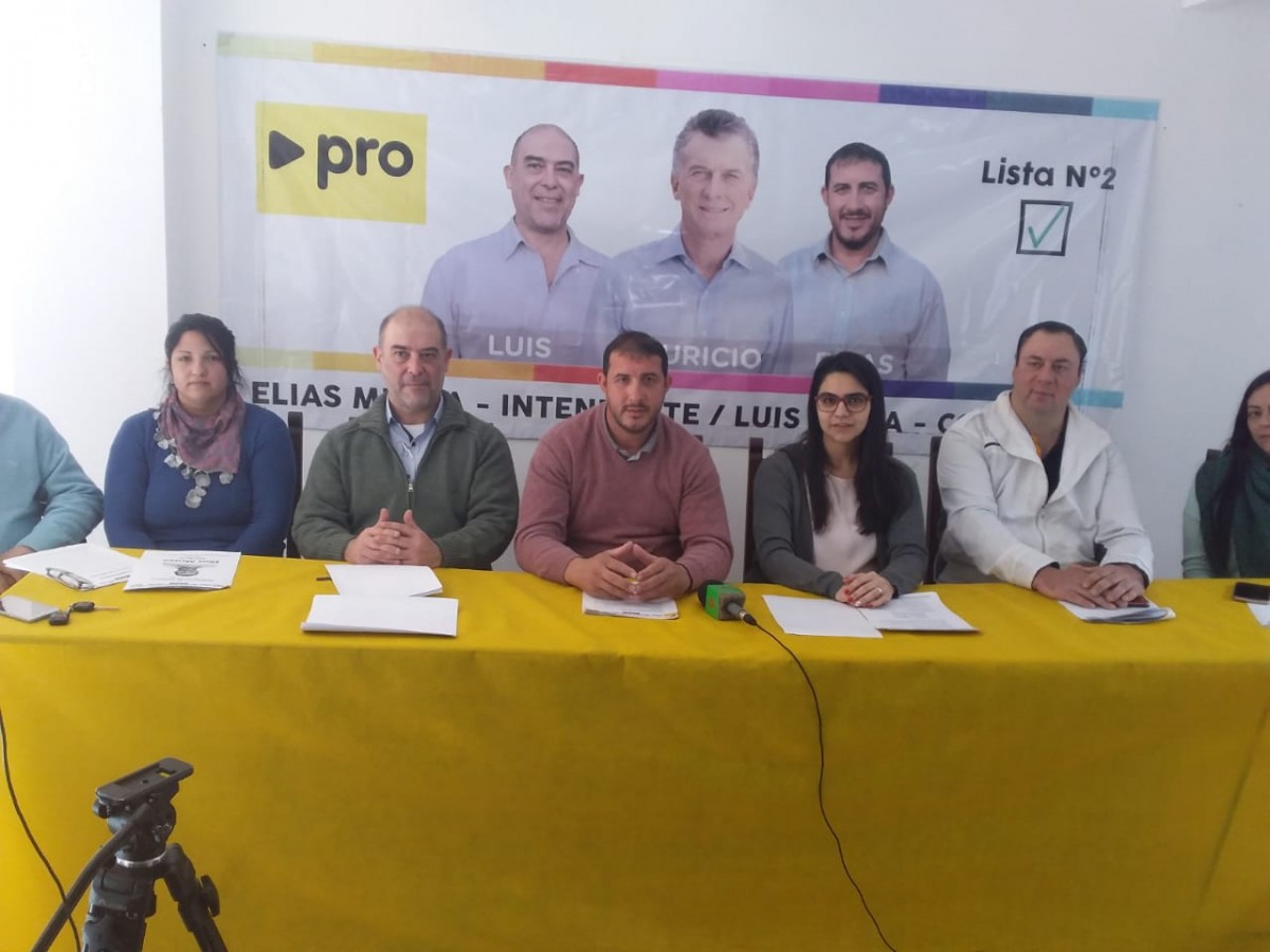 El PRO puso a consideración de los vecinos  su plataforma electoral