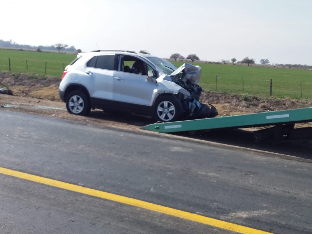 Cuatro personas fallecieron luego de un choque frontal  a la altura de Trinchera
