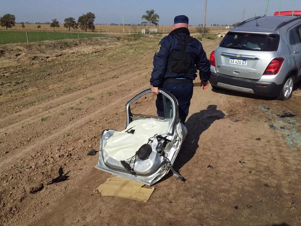 Cuatro personas fallecieron luego de un choque frontal  a la altura de Trinchera