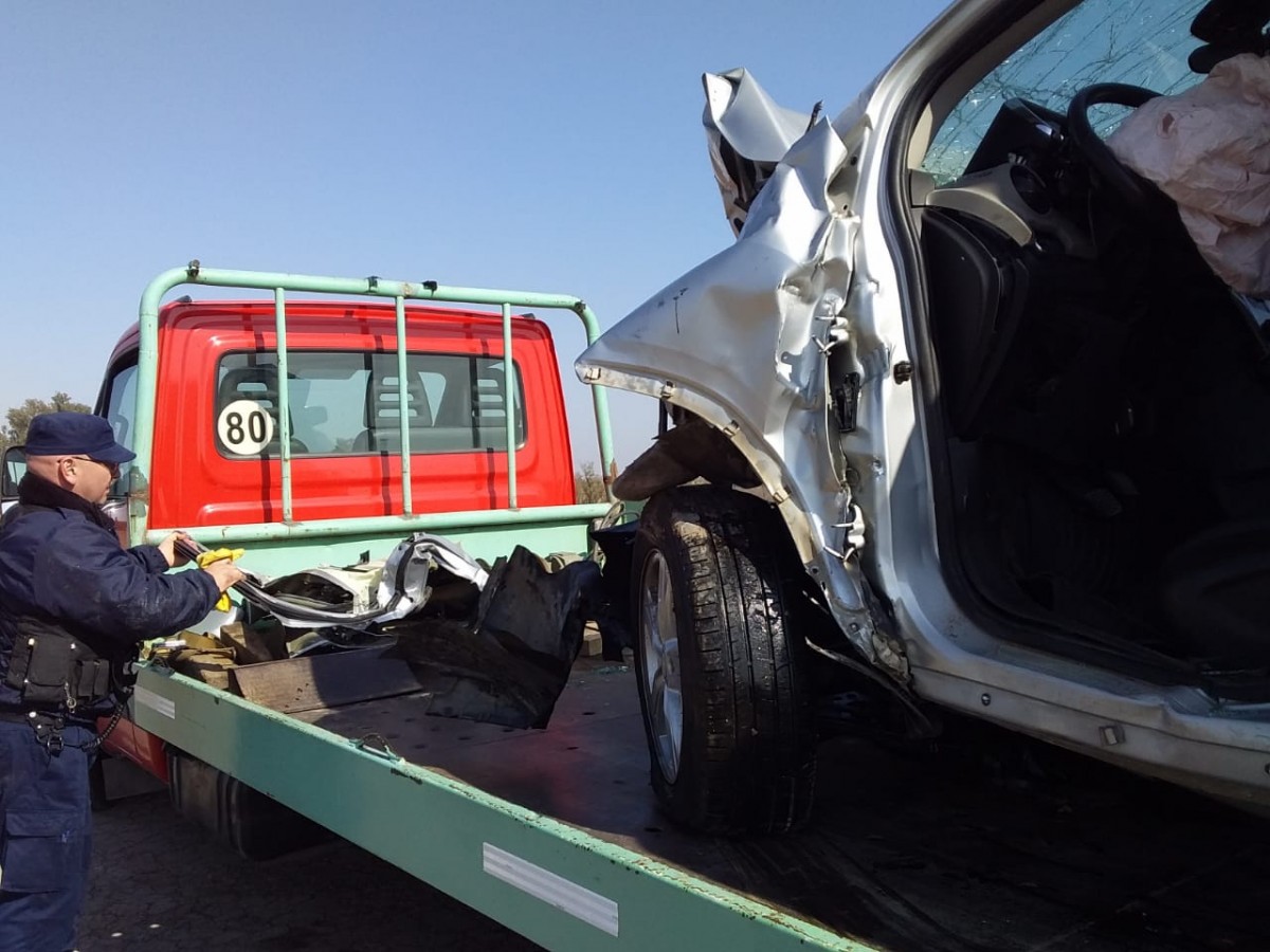 Cuatro personas fallecieron luego de un choque frontal  a la altura de Trinchera