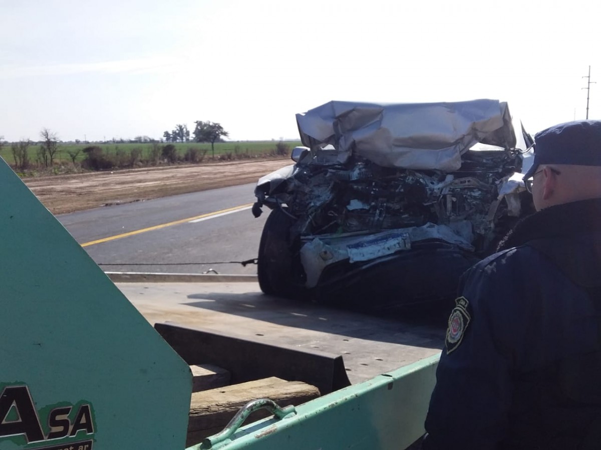 Cuatro personas fallecieron luego de un choque frontal  a la altura de Trinchera