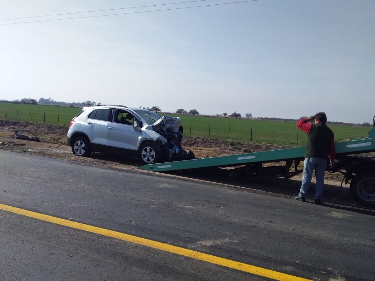 Cuatro personas fallecieron luego de un choque frontal  a la altura de Trinchera