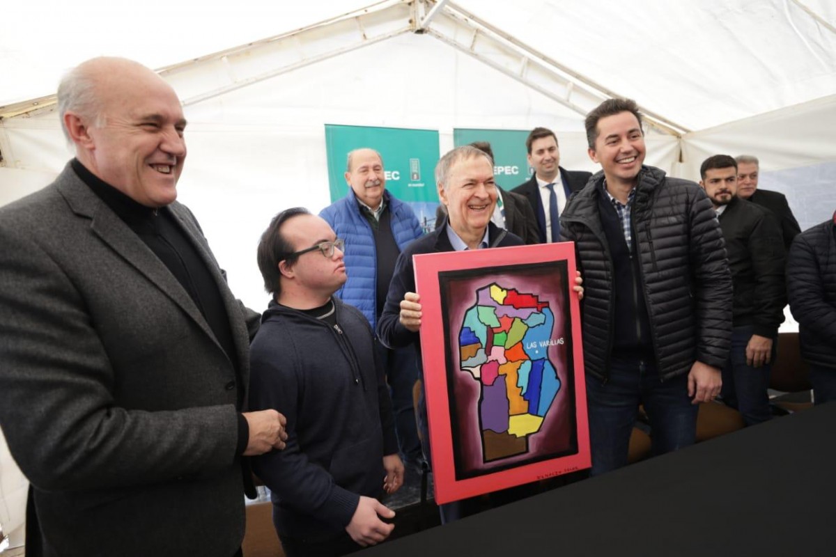 Schiaretti dejó habilitada la Central Transformadora de EPEC en Las Varillas