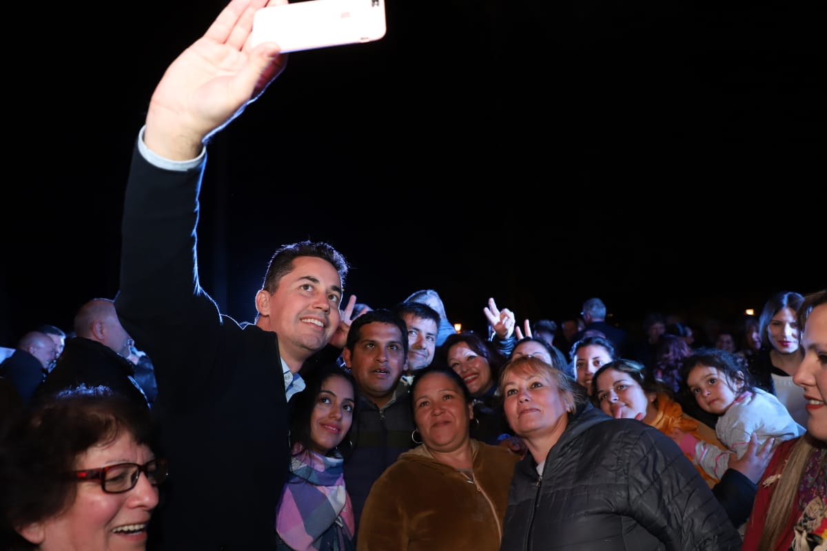 Daniel Chiocarello realizó el cierre de campaña pidiendo un voto de confianza para seguir transformando la ciudad