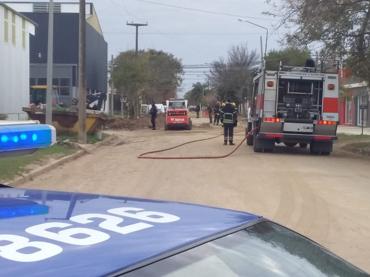 Por un escape de gas suspendieron clases en el Instituto Privado Almafuerte
