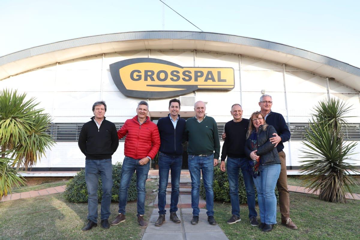Recorrida industrial del vicegobernador electo