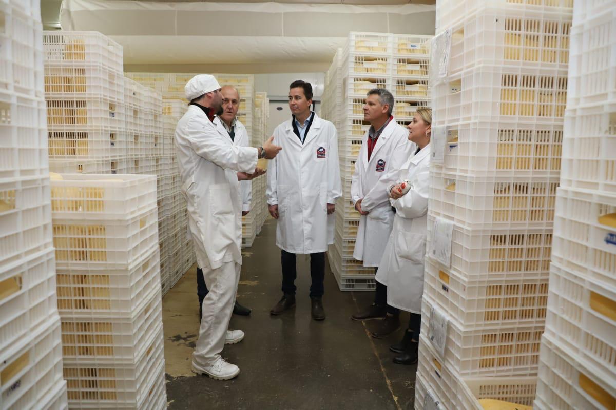 Recorrida industrial del vicegobernador electo