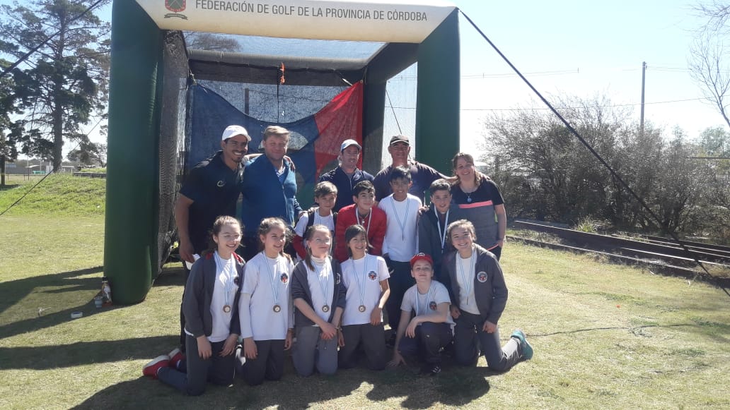 Se realizó el torneo regional de golf de escuelas primarias en Las Varillas